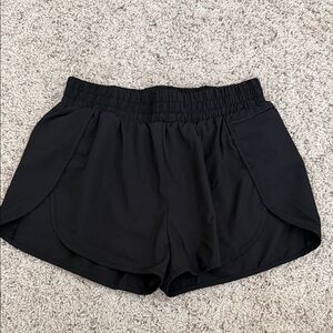 Women's Black Athletic Shorts